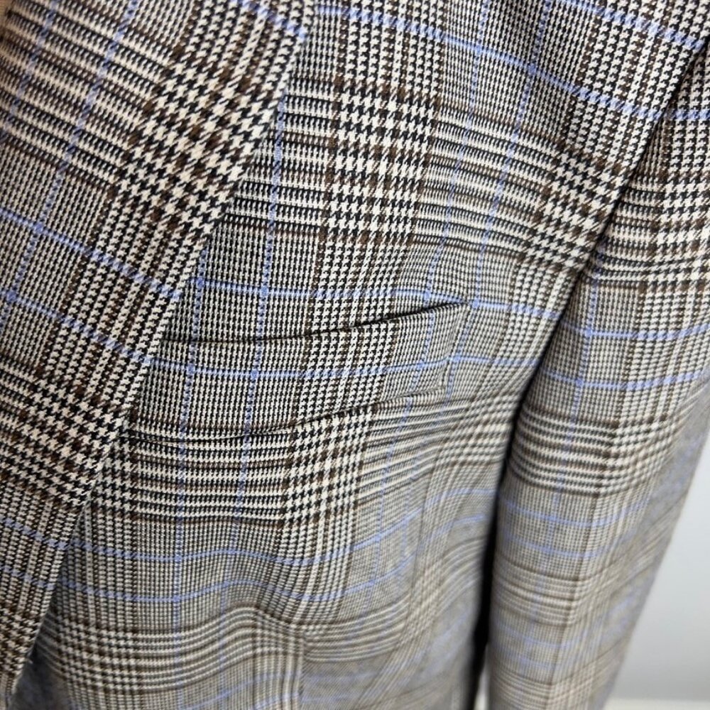 Madewell $238 The Kline Blazer Cooper Plaid Size 10 NS377 - Picture 8 of 14